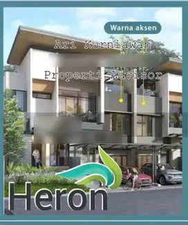 Cluster heron summarecon serpong 3 lantai lokasi premium & berkelas 5m