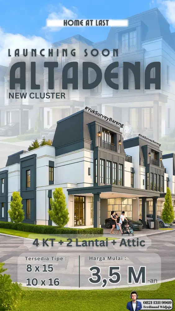 Rumah Baru Gading Serpong Altadena Residences