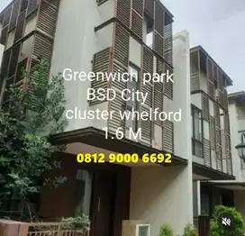 Dijual Rumah 3 Lantai Murah Whelford Greenwich BSD City Tangerang