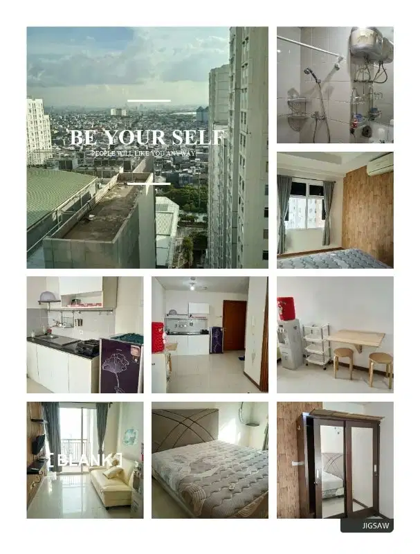 kondominium green bay pluit satu kamar  lepas bulanan dan tahunan