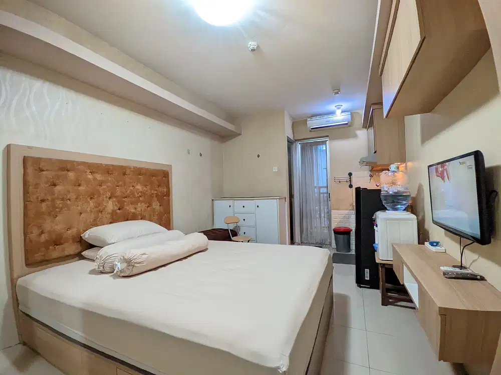 Disewakan Apartement studio full furnish di atas mall Bassura city