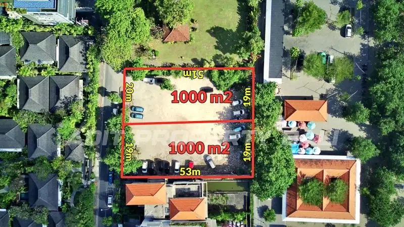 Tanah Premium Beach Front Pantai jerman Bali