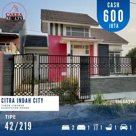 Rumah Bagus Tipe 42/219 di Citra Indah City 1965ASW
