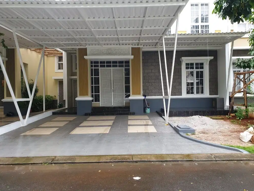 Dijual rumah   unit illago paramount serpong cluster menaggio barat