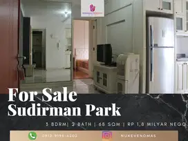 Dijual Apartemen Sudirman Park Tower B 2BR+1 Furnished High Floor