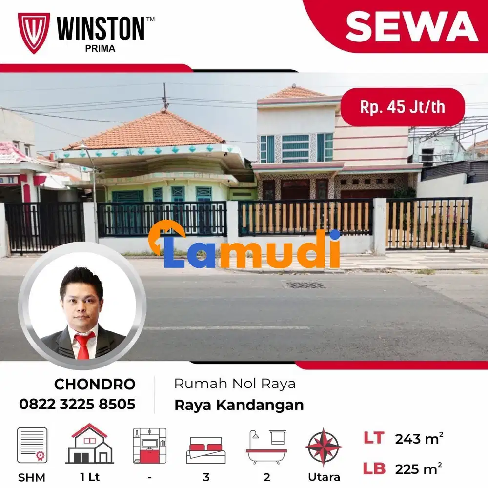Disewakan rumah usaha disewakan komersial area di Benowo di manukan