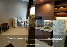 Disewakan Apartemen Sudirman Park 2BR High Floor FF