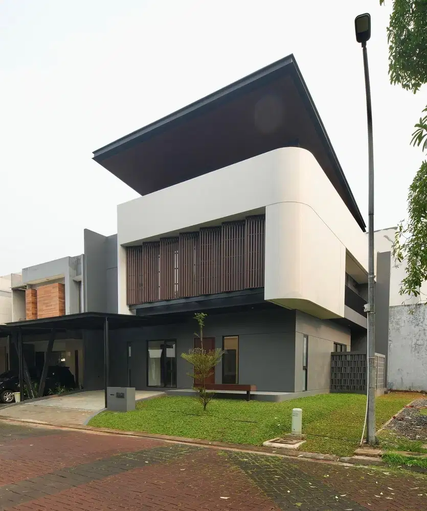 RUMAH MODERN MEWAH SIAP HUNI, EMINENT BSD, LOKASI STRATEGIS