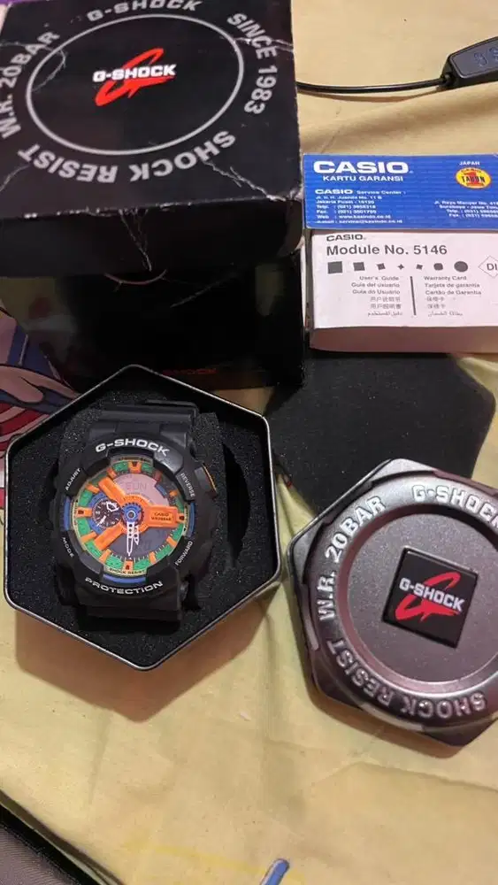 Jam tangan casio gshock ga 110