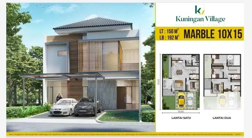 Dijual Rumah Mewah Kuningan Village PIK2 Marble 10x15