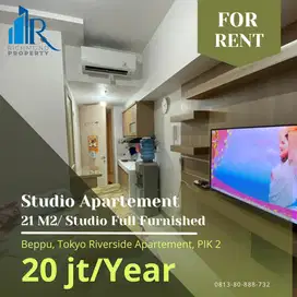 PALING MURAHSewa apartemen Studio Tokyo Riverside Apartement  FF