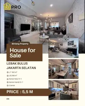 DIJUAL RUMAH DI SERENIA HILLS LEBAK BULUS JAKARTA SELATAN