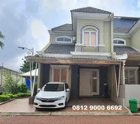 Rumah Hook Samara Village Gading Serpong tangerang semi furnished