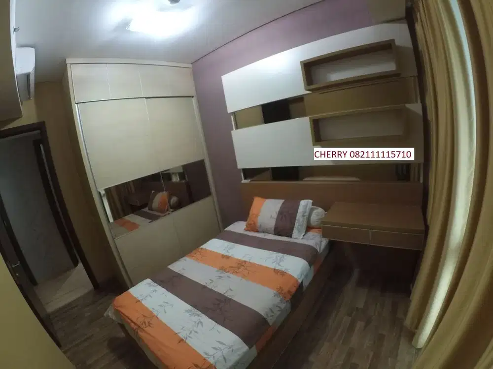 DISEWA Ambassador Tower lantai 12 FULL FURNISHED TERMURAH (3 kmr) St Moritz Puri