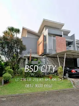 Jual Rumah BSD modern kontemporer Serpong Tangerang dekat tol Jakarta