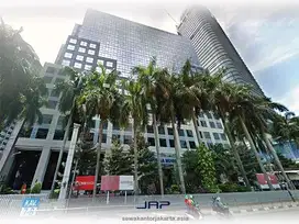 Sewa Kantor Wisma Nugra Santana 171 m2 Bare Sudirman Jakarta Selatan