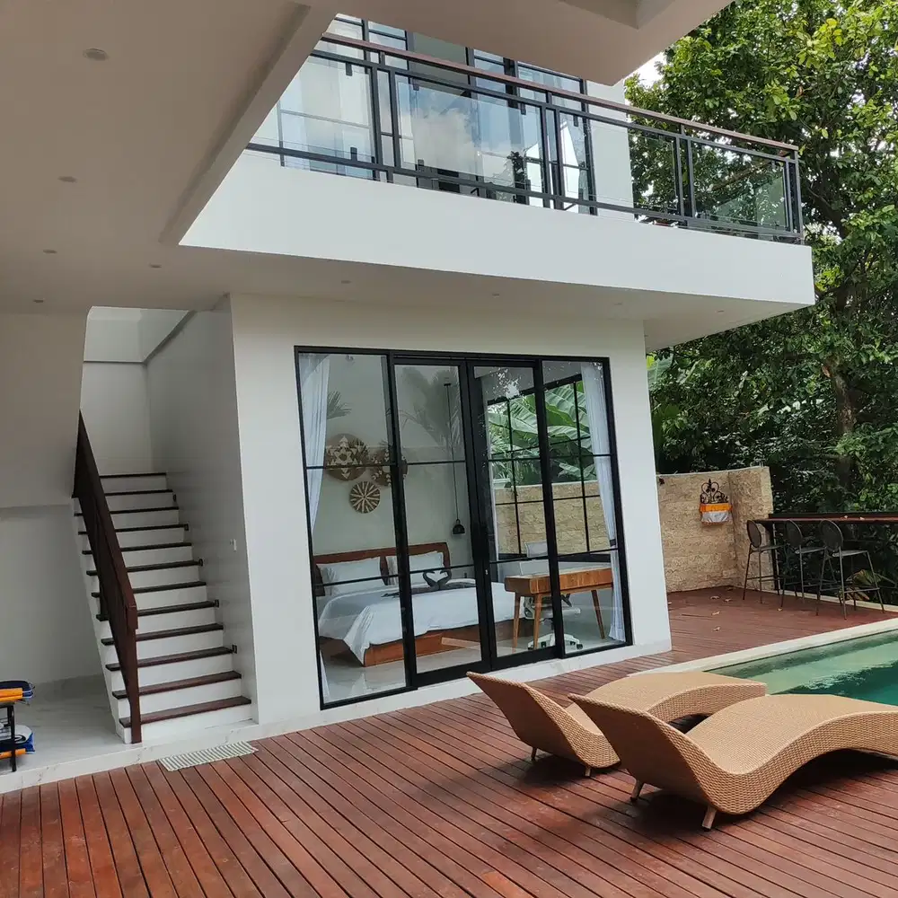 Disewakan Villa 3 Kamar Full Furnish Private Pool di Canggu BL