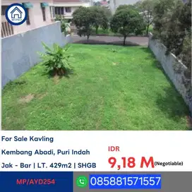 TANAH KAVLING KEMBANGAN PURI INDAH JAKARTA BARAT