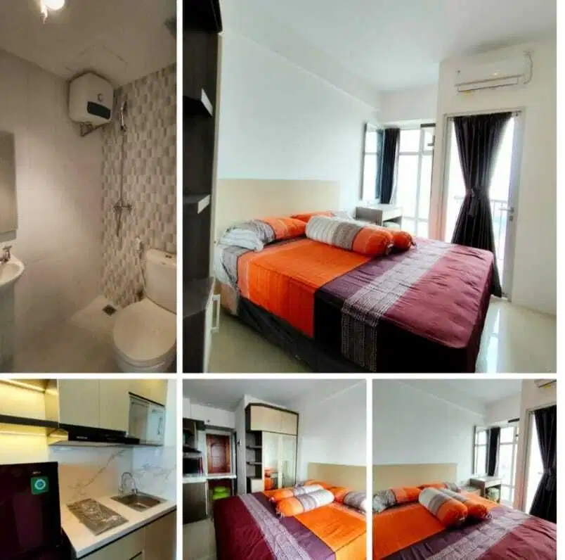 SEWA Apartemen Gunawangsa Tidar, Studio, Furnish, Surabaya Pusat