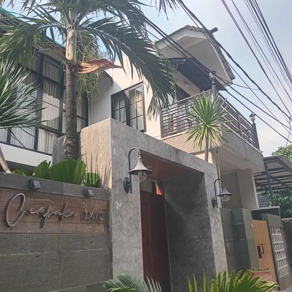 MEWAH AESTHETIC Rumah Pondok Kelapa Baru RENOVASI Duren Sawit