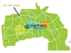 Kavling Gandeng West Village BSD City untuk kawasan perkantoran/komersial.