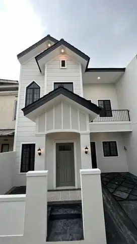 Dijual rumah bergaya America Style Pamulang timur tangsel