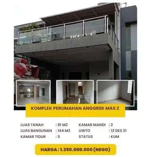 DIJUAL RUMAH ANGGREK MAS 2 - BATAM CENTRE