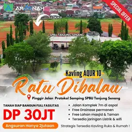 KAVLING TANAH STRATEGIS PINGGIR JALAN RATU DI BALAU TANJUNG SENANG