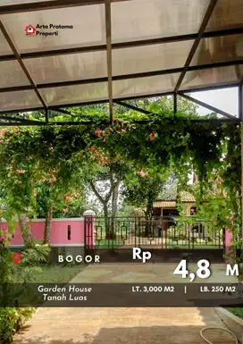 Di Jual Rumah Kebun Bagus Siap Huni di Bogor, Jawa Barat
