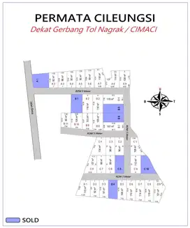 Dijual Murah Tanah Kavling SHM 10 Menit Menuju Kampus STIE BII