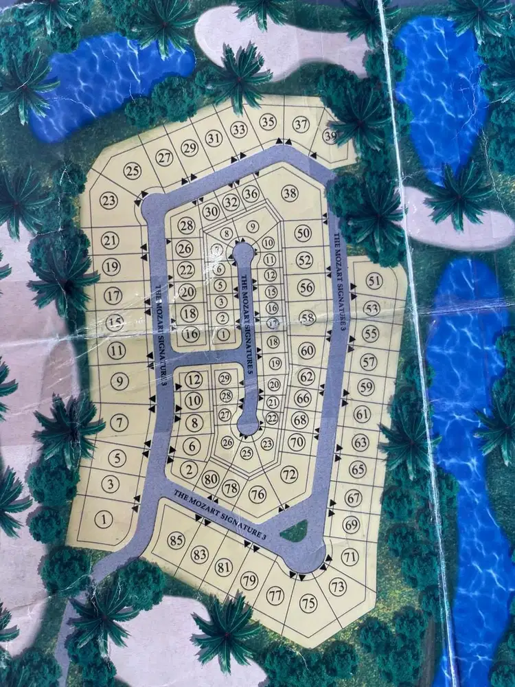 Kavling Golf Island The Mozart Signature 20x30 Badan Utara