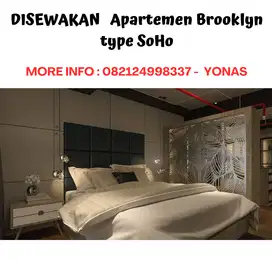 DISEWAKAN   Apartemen Brooklyn type SoHo