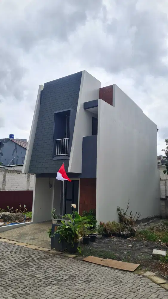 Dijual Rumah Scandinavian di dekat LRT Harjamukti