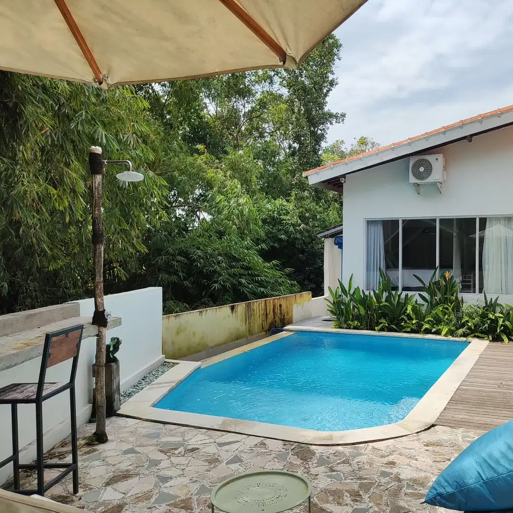 For Rent 3 Bedrooms Villa Private Pool In Padonan Canggu