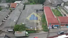 Tanah beserta kontrakan di Jalan Raya Diklat Pemda Curug - Tangerang.