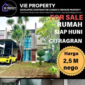 Rumah cantik siap huni citra gran cibubur
