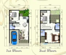 Rumah Murah New di Lebak Surabaya dkt Babatan Pantai