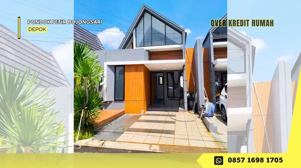 Rumah Over Kredit 79JT di Pondok Petir Depok Trevista Hills dkt Tol