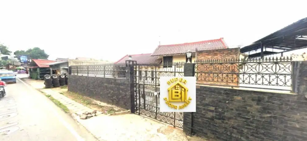 Rumah dijual pinggir jalan cikeas