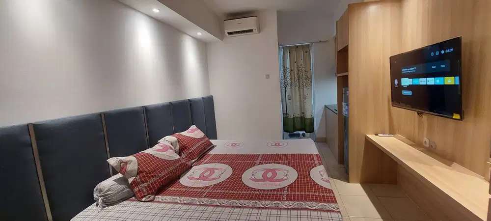 Sewa cepat apartemen greenbay pluit studio full furnish