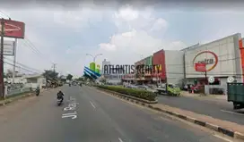 kavling komersial lokasi terdepan, berada di jalan raya serpong