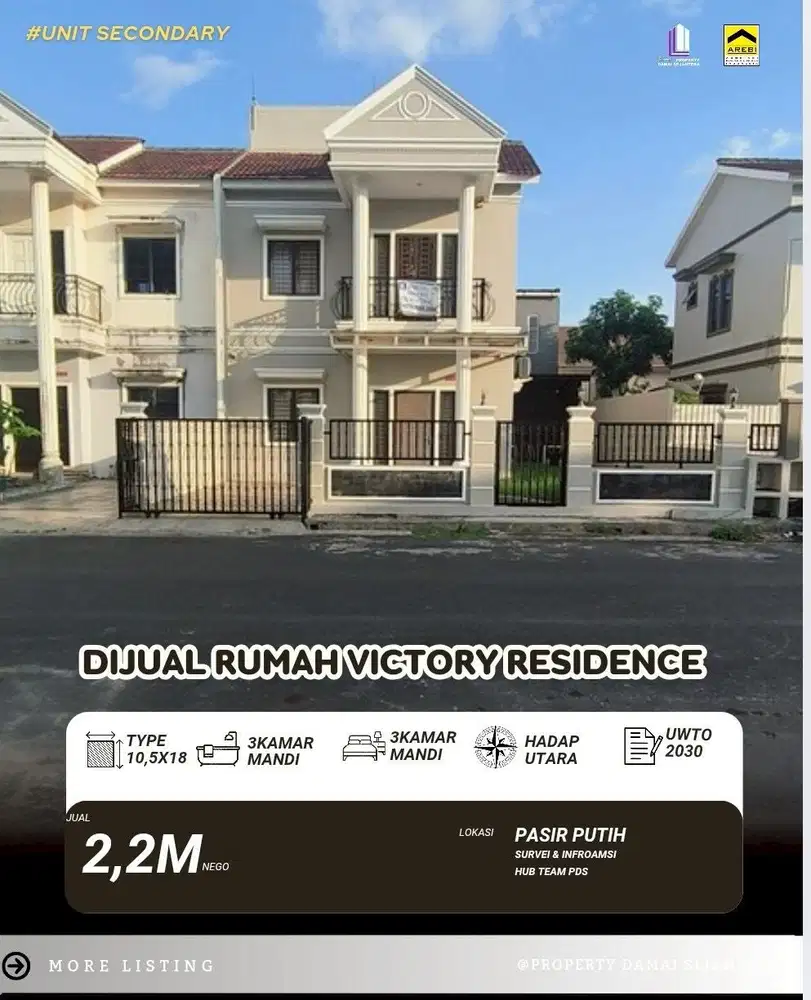 Victory Residence Hook !! Dijual cepat