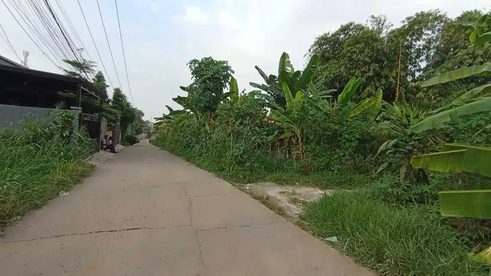 Kavling Pondok Rajeg Ekslusif Pinggir Jalan; Skema Cicil Flat