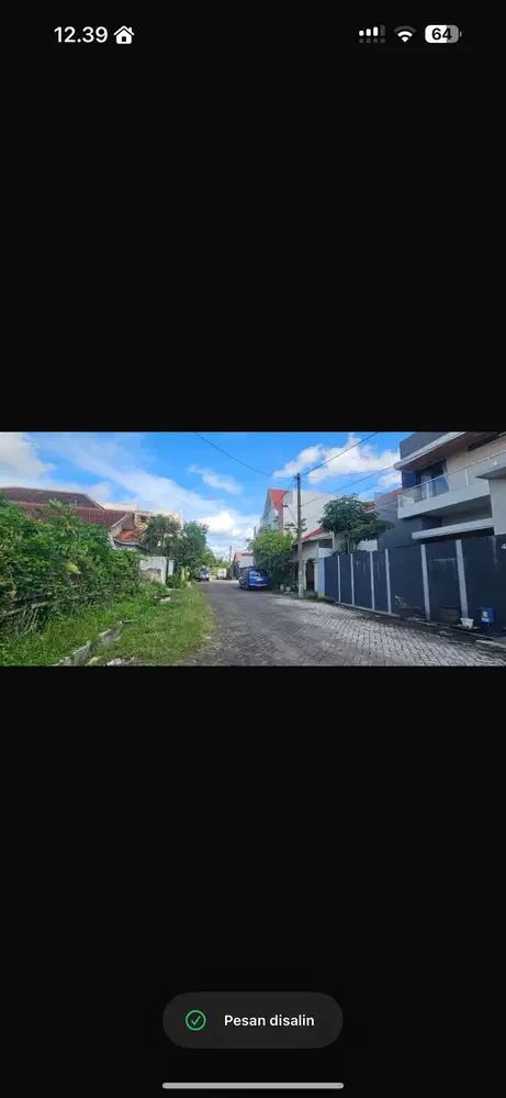 Dijual Cepat Tanah Prospek Bangun Rumah Kost dekat Kampus UB Malang