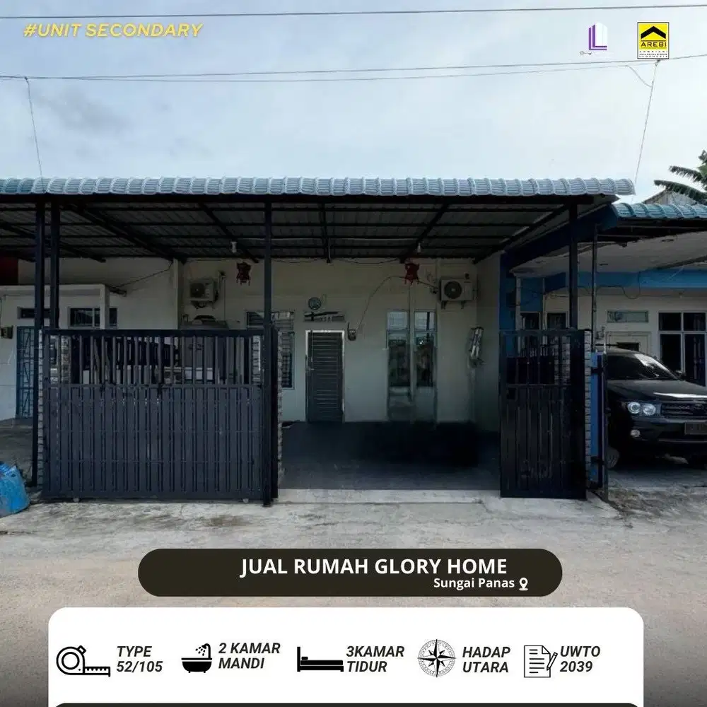 Glory Home ! dijual cepat