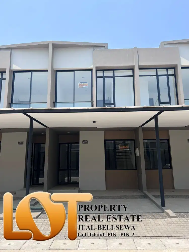 Brand New Dijual Cepat Rumah PIK 2 Milenial 4.5x12.5 2 Kamar Tidur