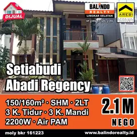 Sayap Setiabudi - Bandung Kota, Siap Huni, Murah, Jalan Lebar