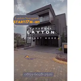 Cluster navapark at bsd city LAYTON tipe 15x26 17man diskon 10% luxury