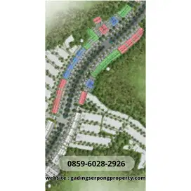 DijualRuko La Valle Citra ke Stasiun Kereta Api Cisauk hanya 1 Menitan