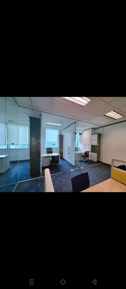 Disewakan kantor Luas 416 sqm Kondisi Furnished Kuningan Jaksel